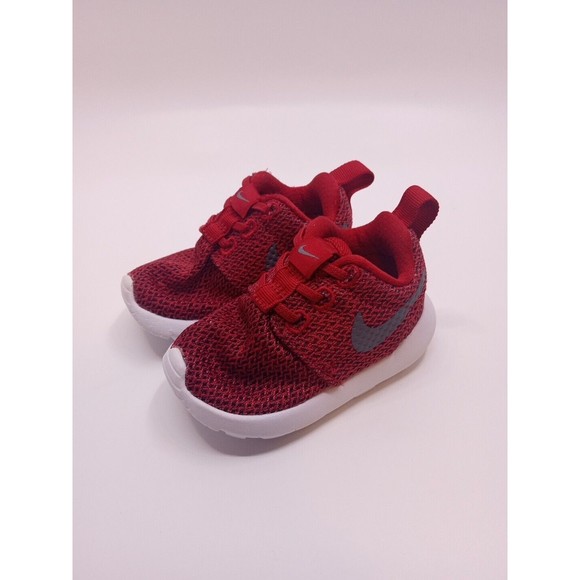 Nike Roshe One Red Toddler Shoes 4C 749430-608 - Picture 1 of 3